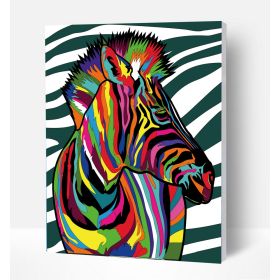 Paint by Numbers - Zebra